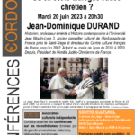 Dialogue judéo-chrétien